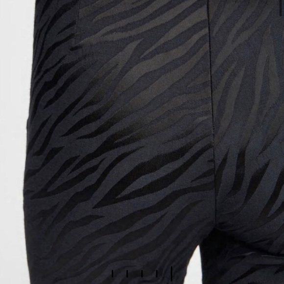 Rag & Bone Black Simone Zebra Print Pant, Size 0 - Picture 5 of 12